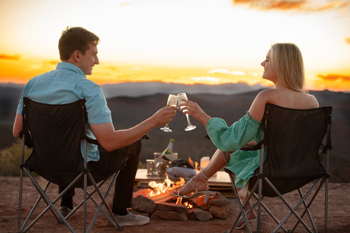 Romantisch off-road avontuur en picknick in Spring Mountain Range