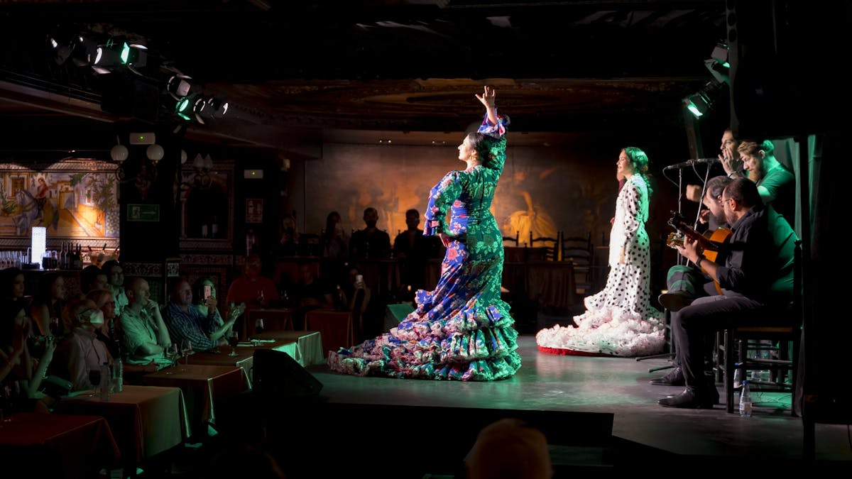 Authentieke flamenco show in Tablao 1911 in Madrid