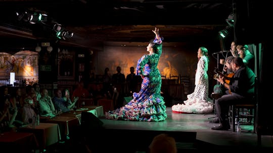 Authentic flamenco show at Tablao 1911 in Madrid