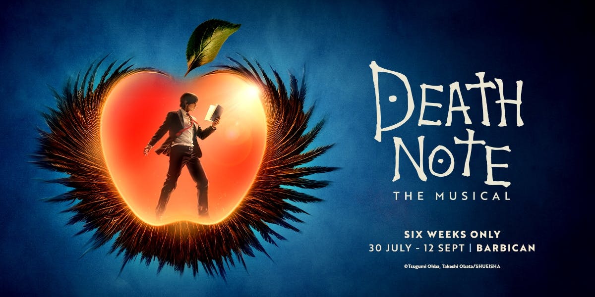 Death Note the musical at the Barbican admission ticket