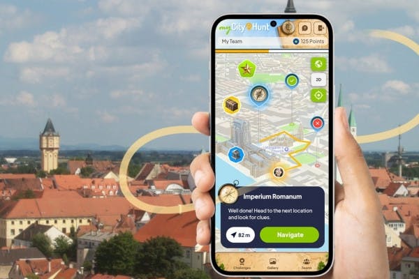 Self-guided digital scavenger hunt in Straubing