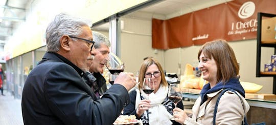City market food tour with tastings in Cagliari