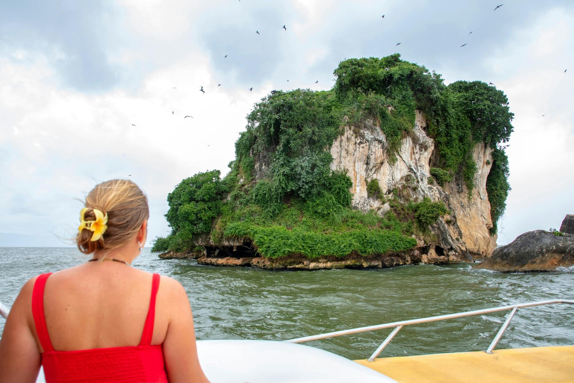 Excursión de día completo al Parque Nacional de Los Haitises con almuerzo junto a la playa