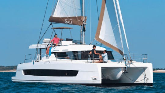 Catamaran tour from Olbia to Tavolara Marine Protected Area