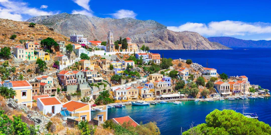 Guided e-bike tour of Symi Island highlights
