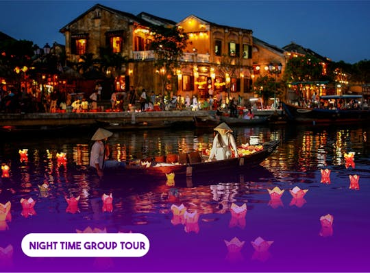 Recorrido por la misteriosa noche de Hoi An y las luces de los faroles con cena - 