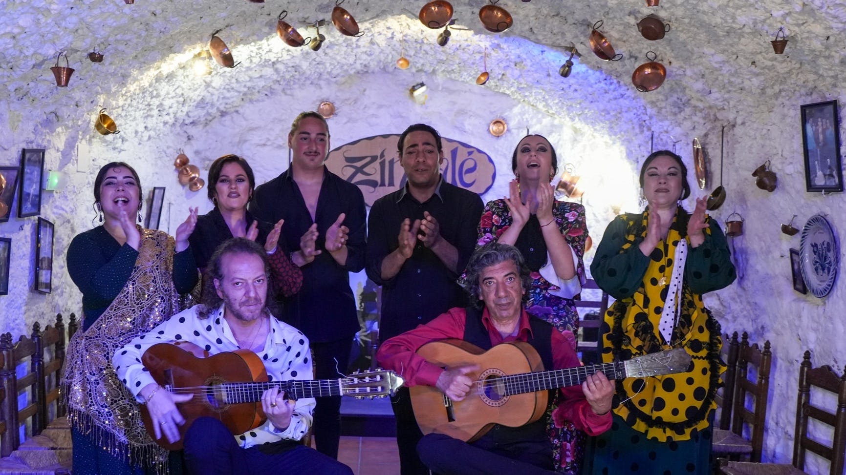 Spettacolo di flamenco di Zincalé in una grotta del quartiere Sacromonte