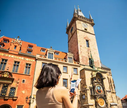 Biglietto per la Torre dell'Orologio Astronomico di Praga e audioguida facoltativa