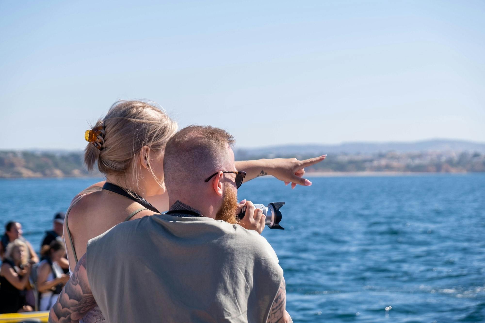 Algarve dolphin cruise with a marine biologist and Benagil Cave visit