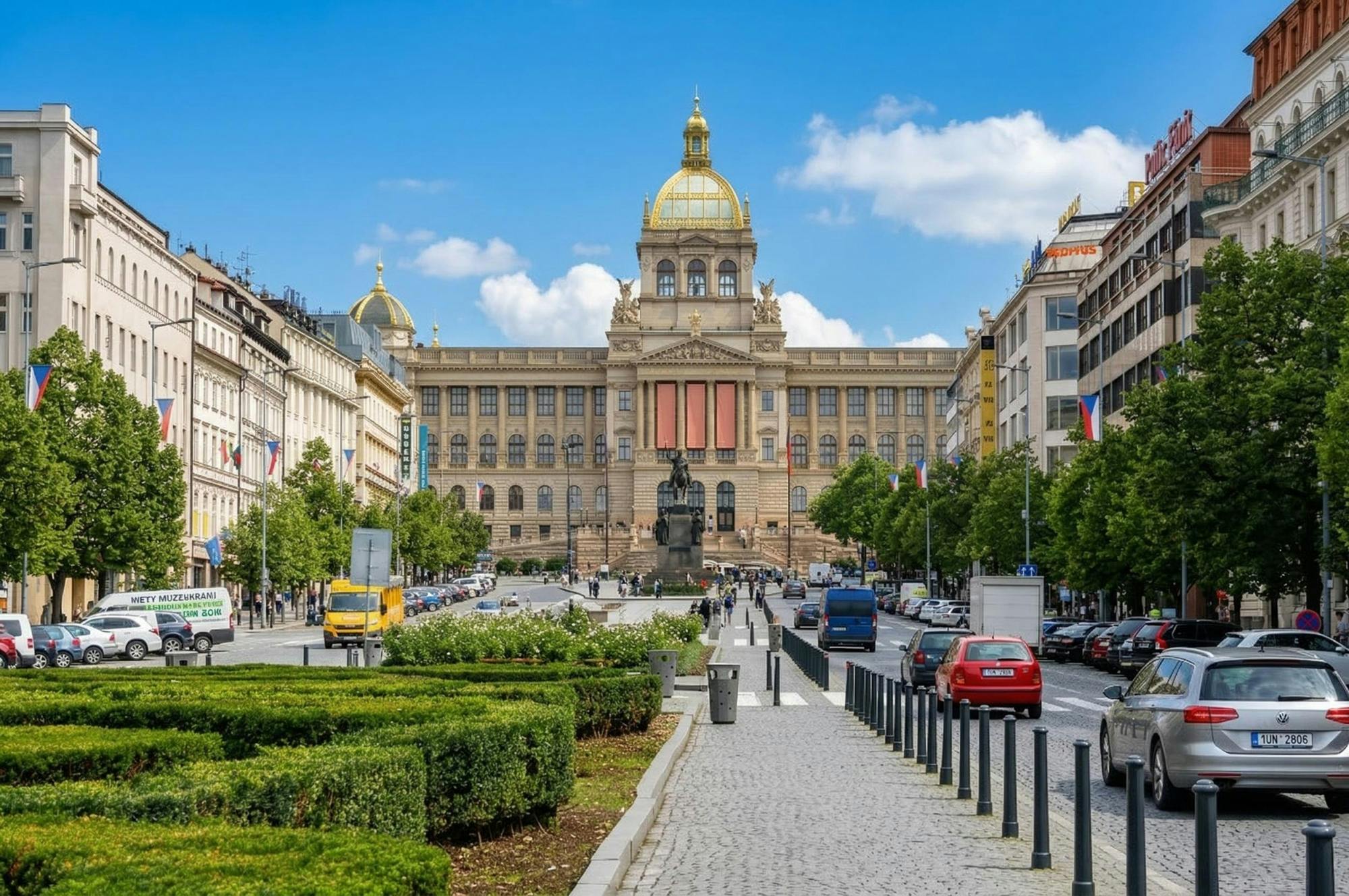 Visite du musée national de Prague avec billet coupe-file