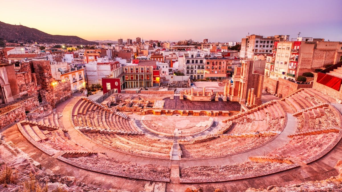 Dagtocht Cartagena en Murcia met Romeins theater vanuit Alicante