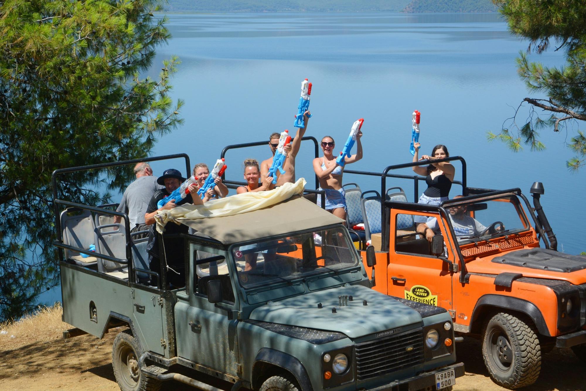 Full-day 4x4 adventure with swimming and lunch from Sarıgerme