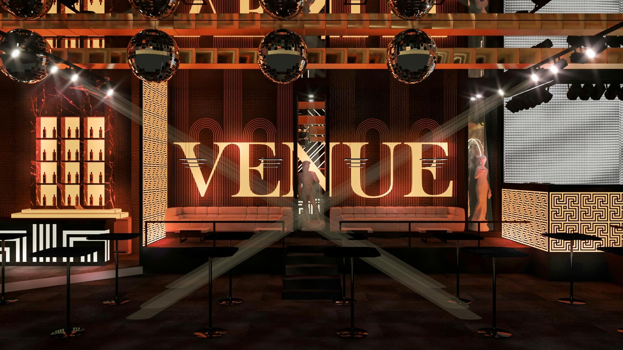 Party night at Venue Club in Kavos