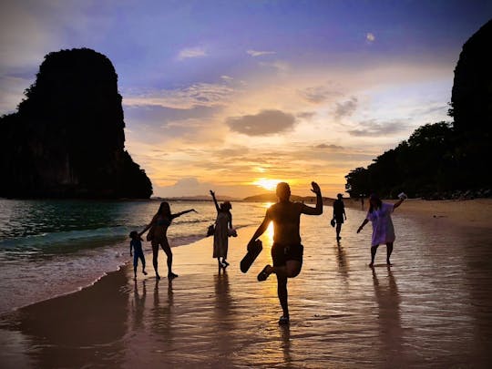 Krabi 4 islands sunset snorkelling tour with lunch in small groups