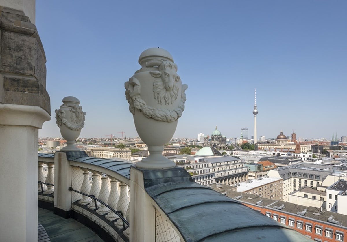 Französischer Dom Berlin, plataforma de observação com audioguia