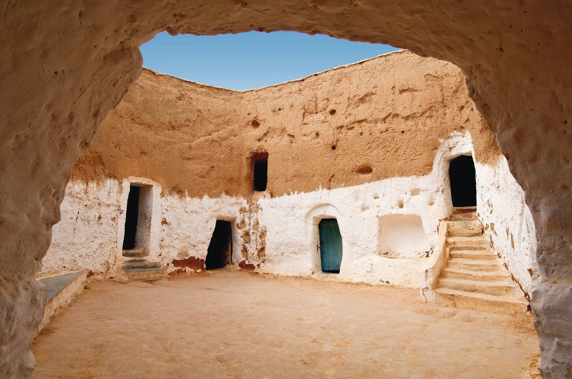 Tunisian Sahara three deserts and oasis overnight tour