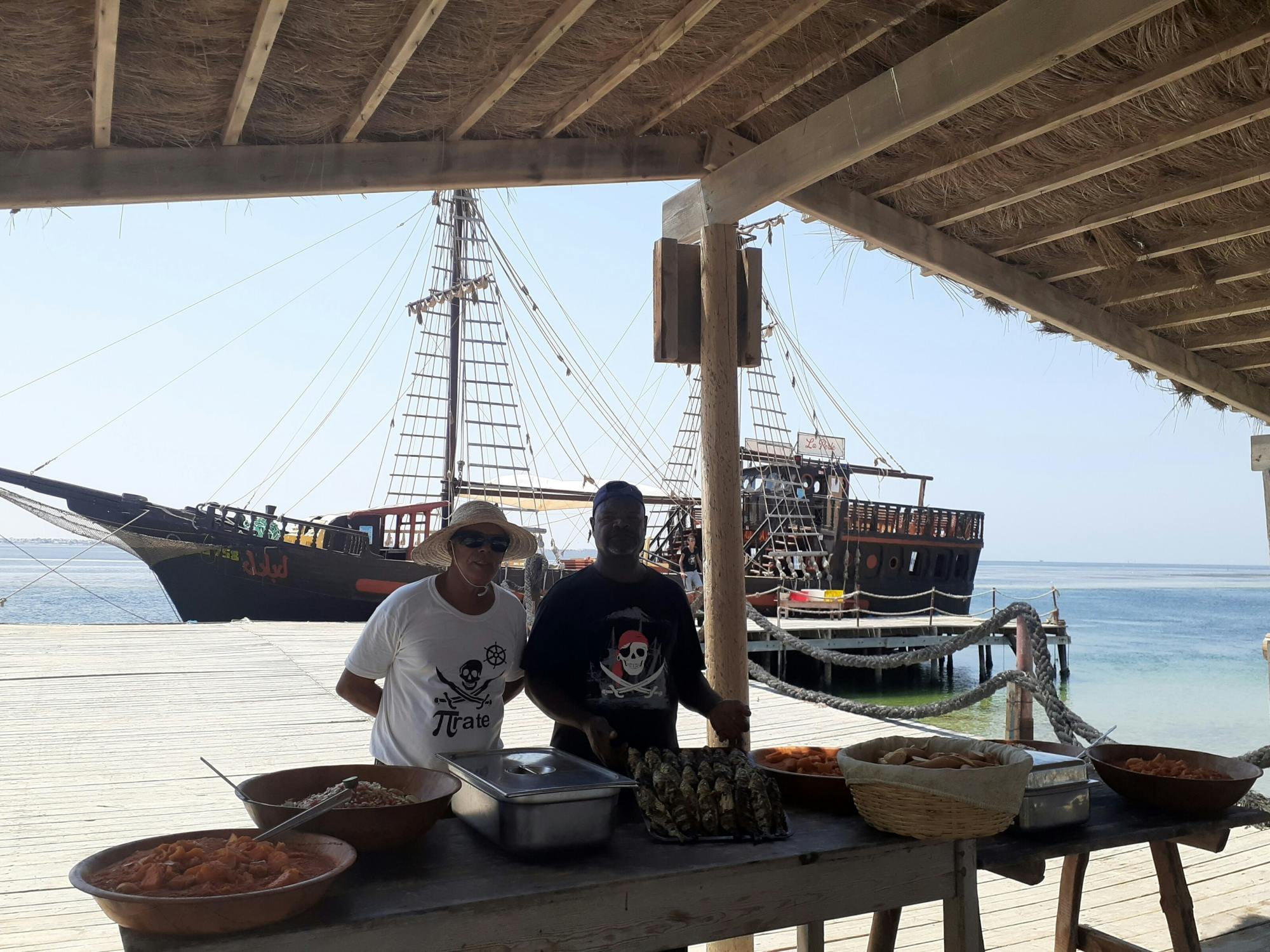 Flamingo Island pirate cruise in Tunisia