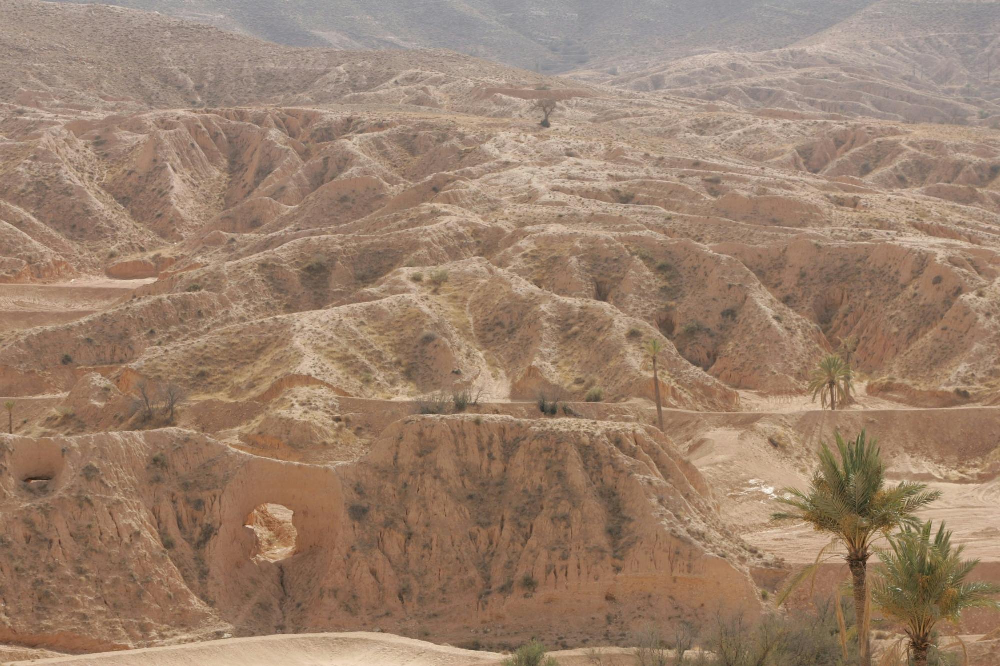 Tunisian Sahara three deserts and oasis overnight tour