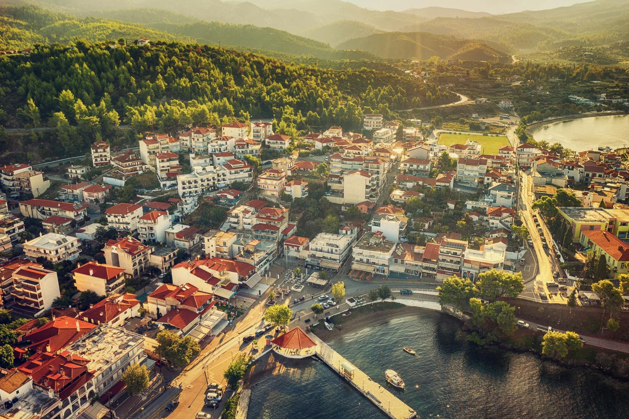 Halkidiki boat trip with Neos Marmaras visit, swimming and lunch