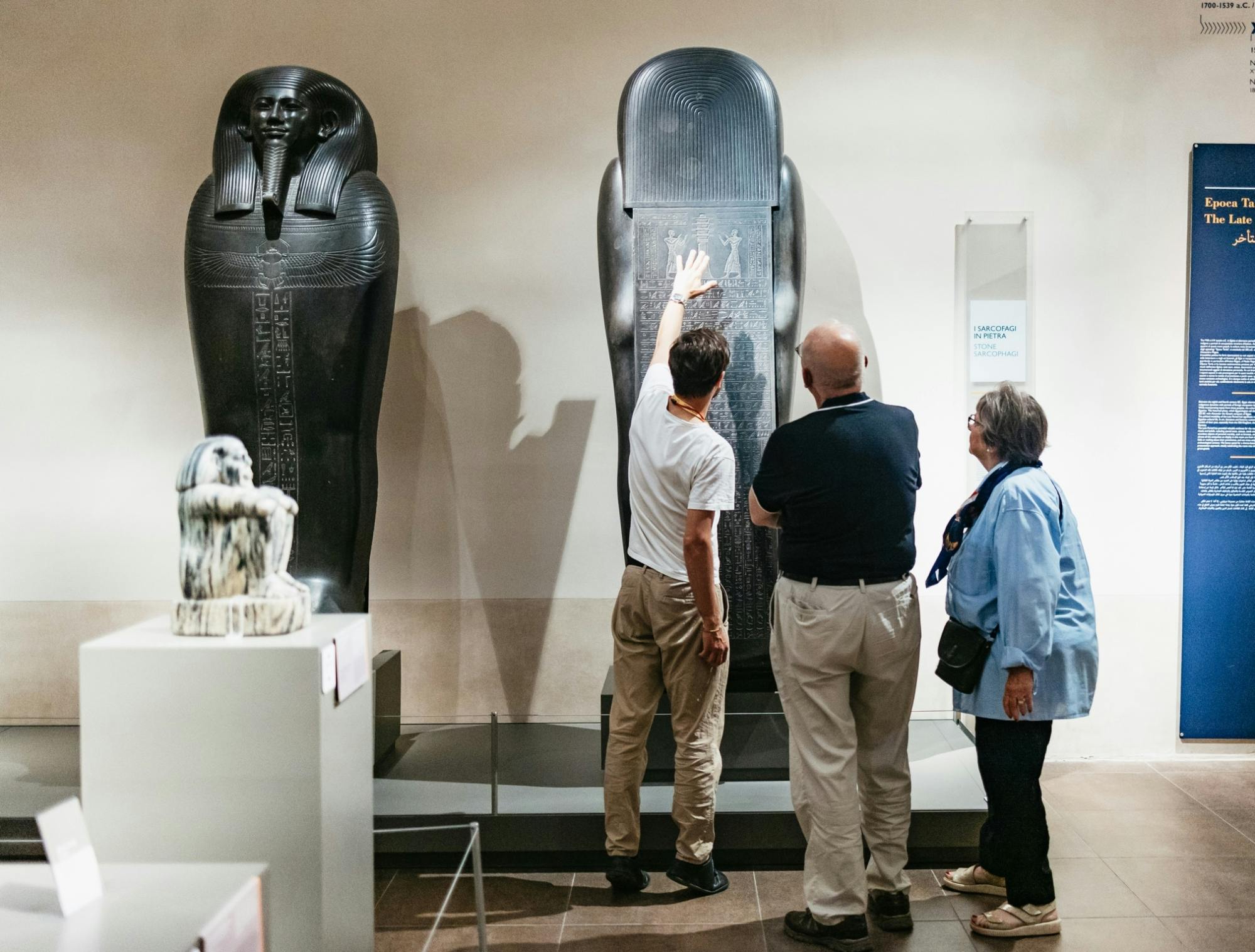 Visita guidata al Museo Egizio di Torino con biglietti salta fila