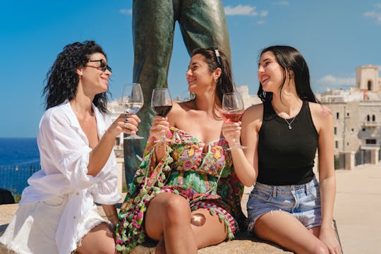 Visite de la cuisine de rue et temps libre à Polignano a Mare depuis Monopoli