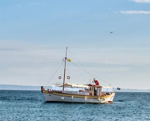 Halkidiki boat trip with Neos Marmaras visit, swimming and lunch