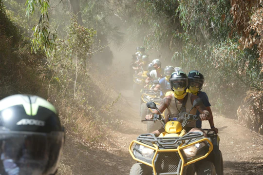 Half-day guided quad tour in the Mijas mountains