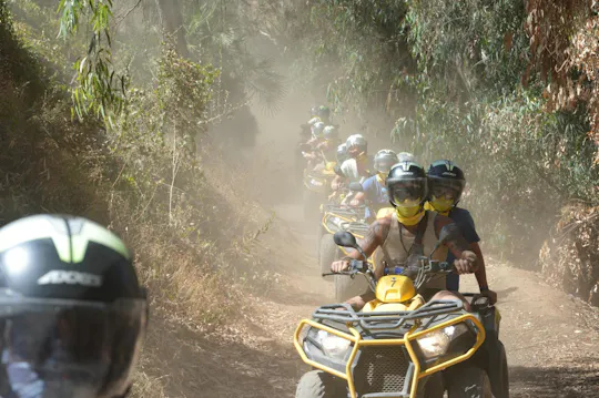 Half-day guided quad tour in the Mijas mountains