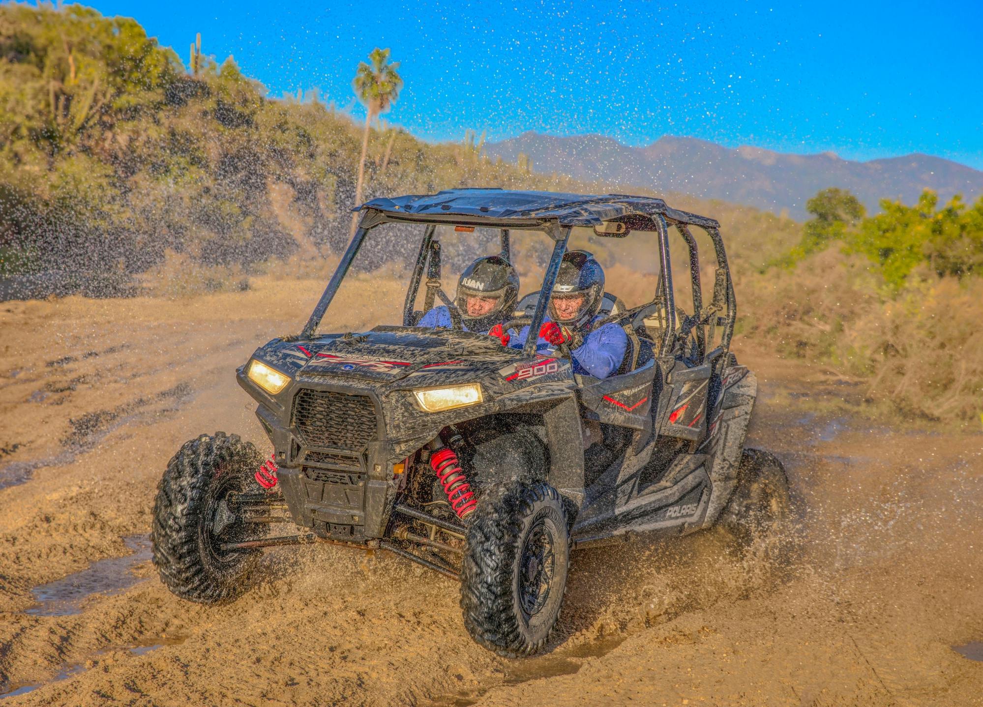 Combo camel ride and off-road UTV adventure with buffet meal