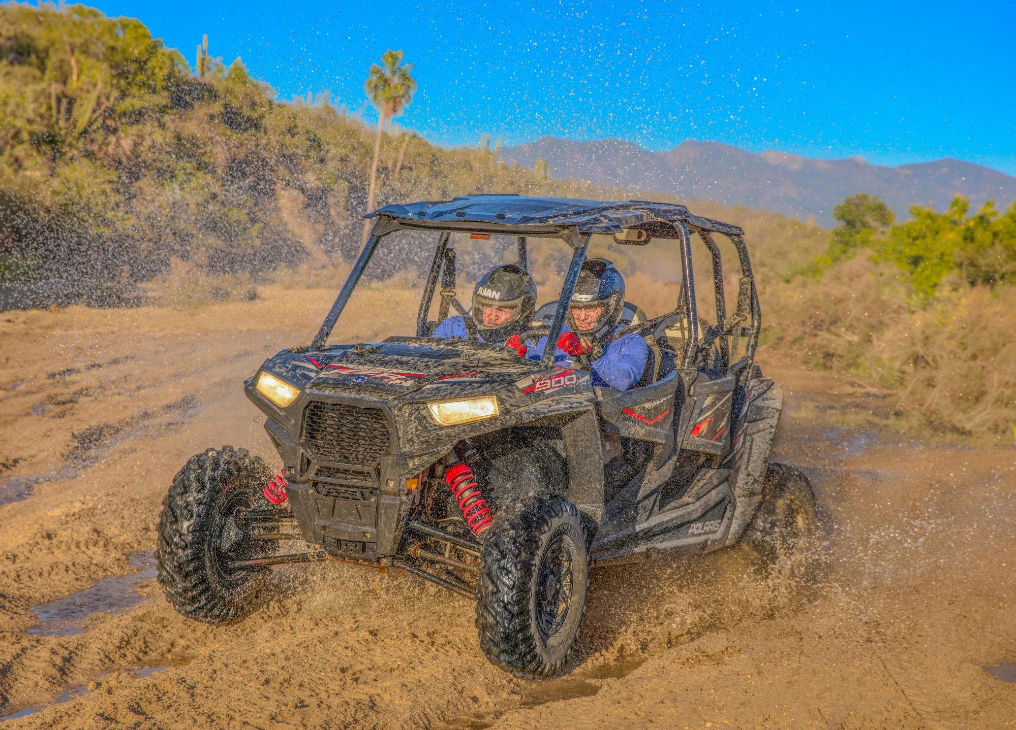 Combo camel ride and off-road UTV adventure with buffet meal