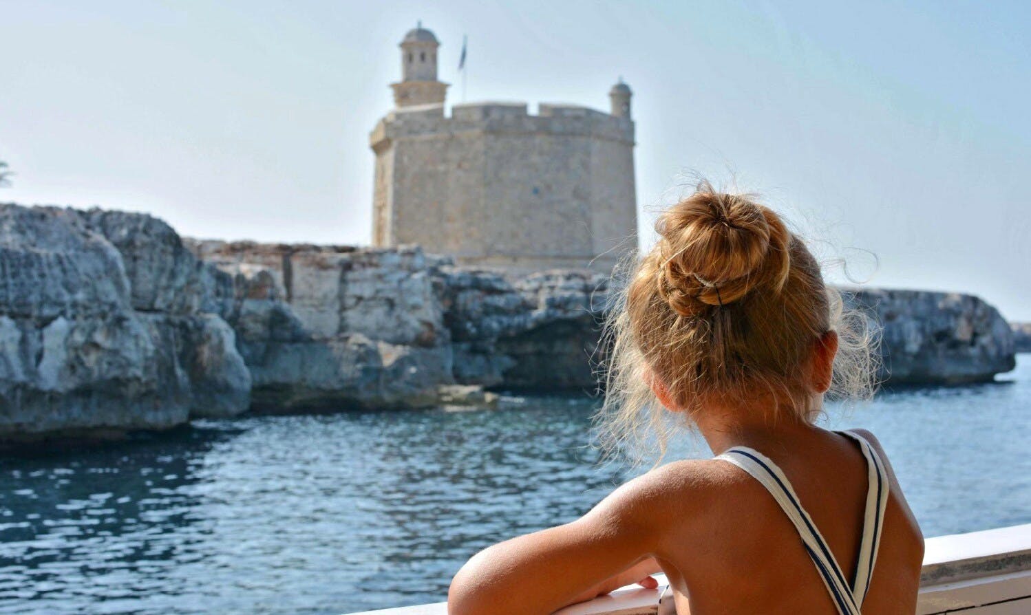 Half-day boat cruise in Menorca with beach stop