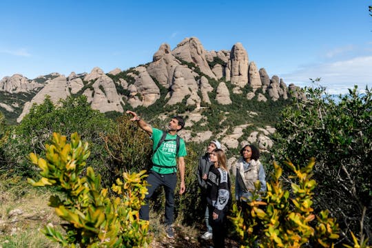 Montserrat Abbey tour and hiking experience from Barcelona