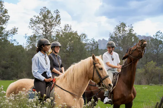 Montserrat walk with horseback ride small-group experience