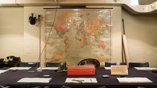 Churchill War Rooms tickets and political London audio tour