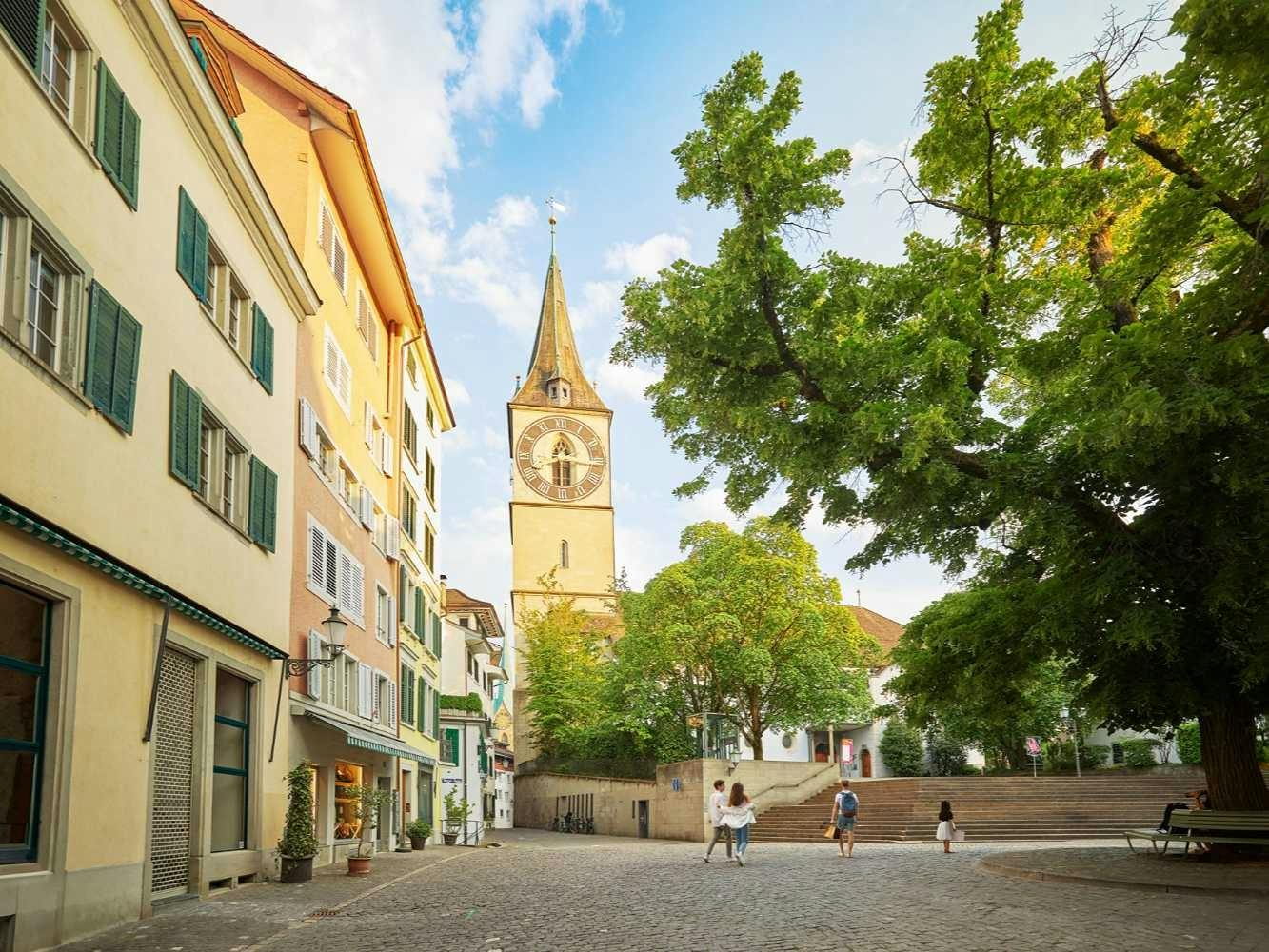 Private architecture walk through Zurich with a local expert