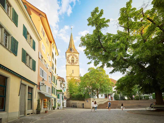 Private architecture walk through Zurich with a local expert