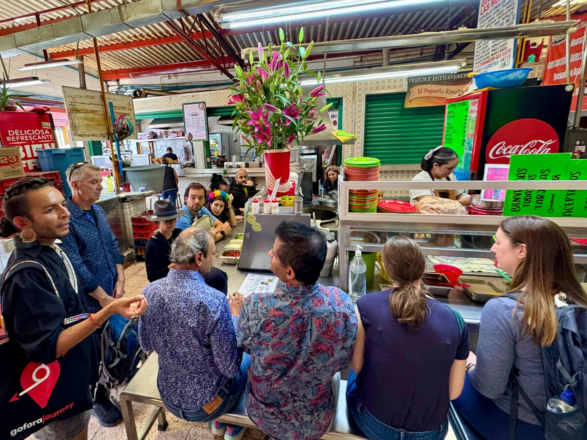 Tour gastronomico dei tacos di strada di Coyoacán con lo chef Abel Hernandez