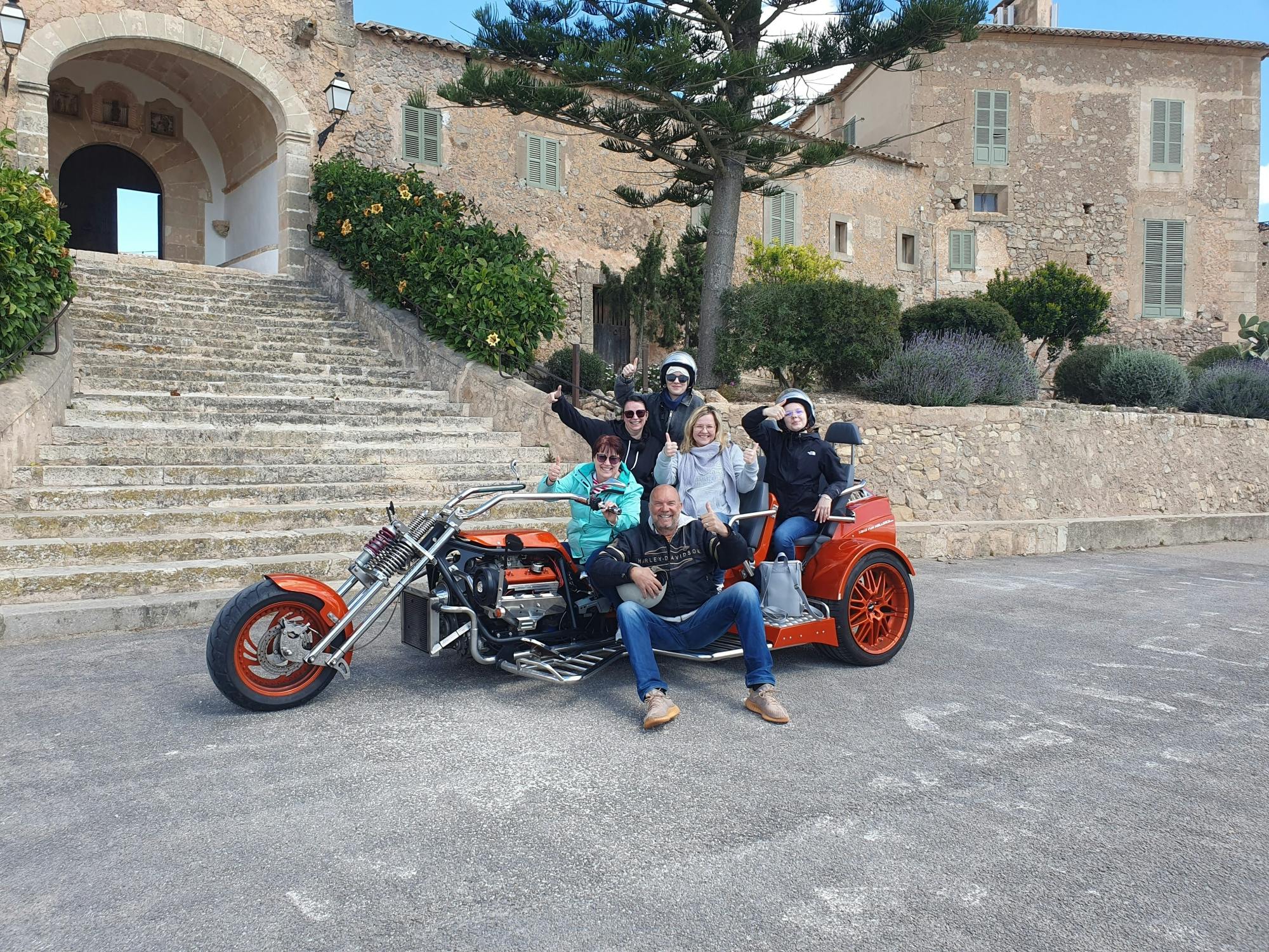 Majorcan east coast trike tour with Randa Monastery