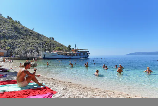 Cres Island boat trip with barbecue lunch and swim stop