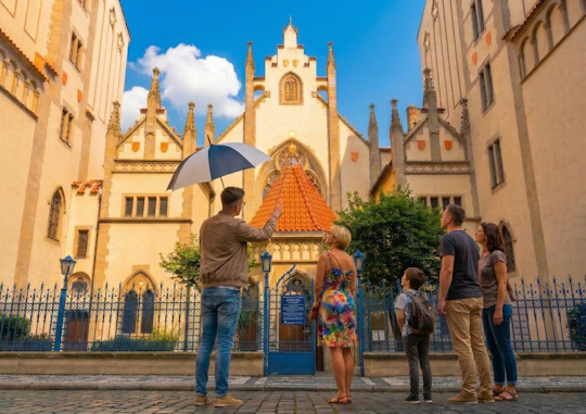 Prague Jewish town admission ticket with introduction