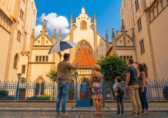 Prague Jewish town admission ticket with introduction