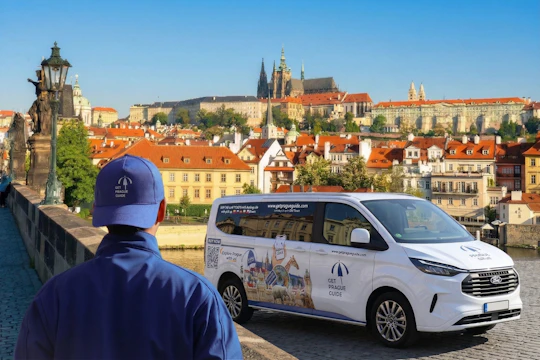 Prague Castle skip-the-line tickets and minibus transfer