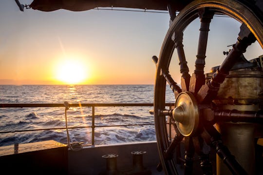 Nur Ticket für einen Segeltörn zum Sonnenuntergang in der Bucht von Rhodos