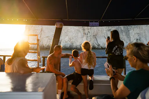 Rhodes Bay sunset sailing cruise