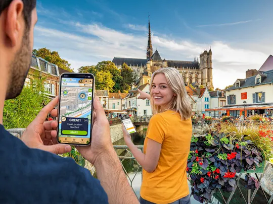 Self-guided digital scavenger hunt in Amiens