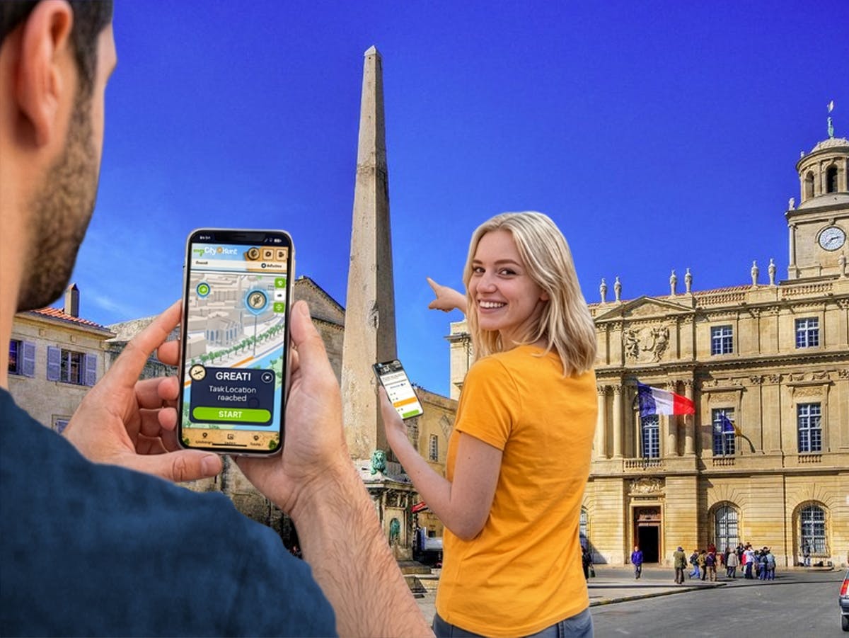 Chasse au trésor numérique autoguidée à Arles