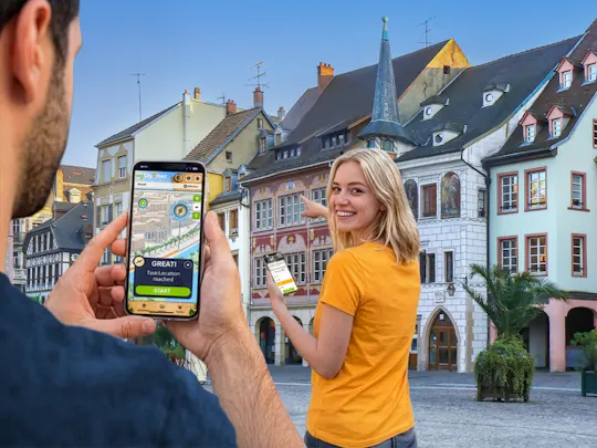Self-guided digital scavenger hunt in Mulhouse