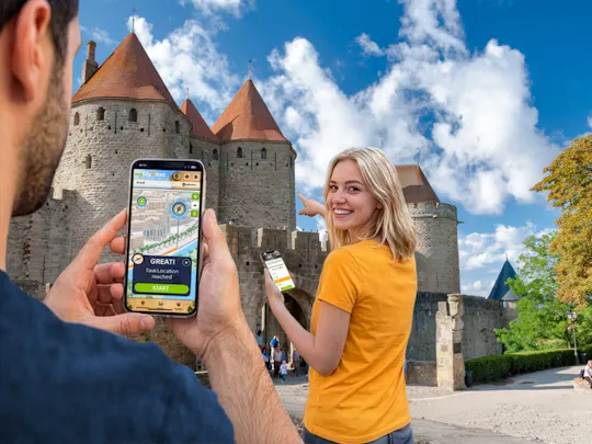 Zelf begeleide digitale speurtocht in Carcassonne