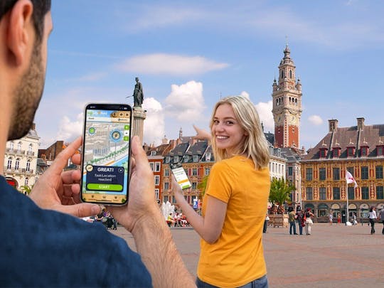 Self-guided digital scavenger hunt in Lille