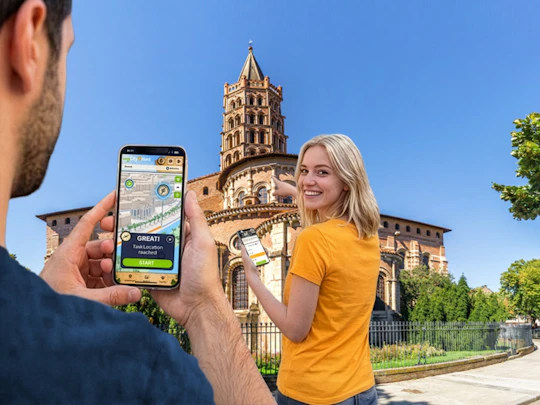 Self-guided digital scavenger hunt in Toulouse